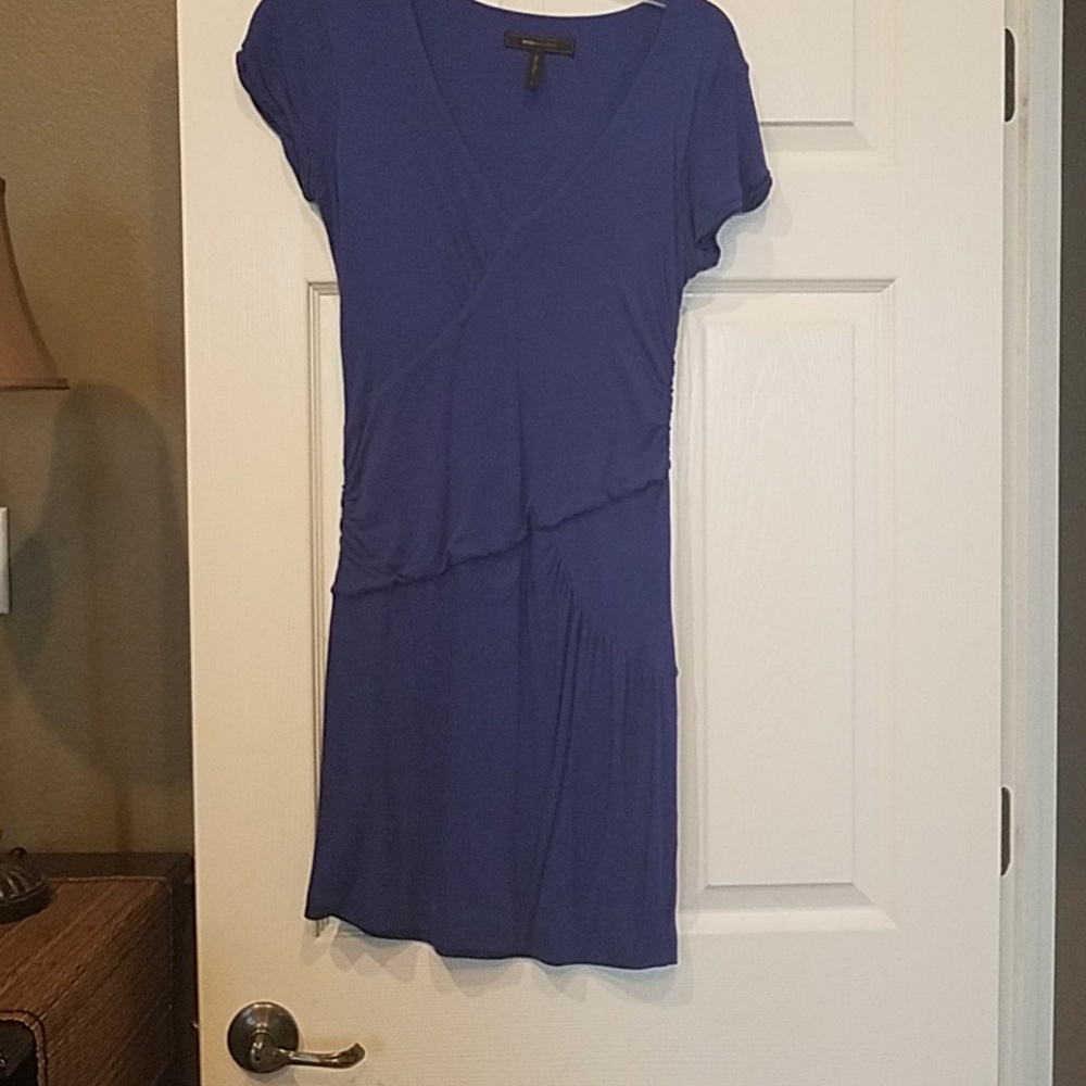 BCBG Max Azaria royal blue casual dress